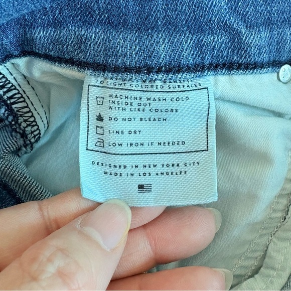 AYR The Pop Fringe Hem Straight Leg Jeans - Picture 8 of 13